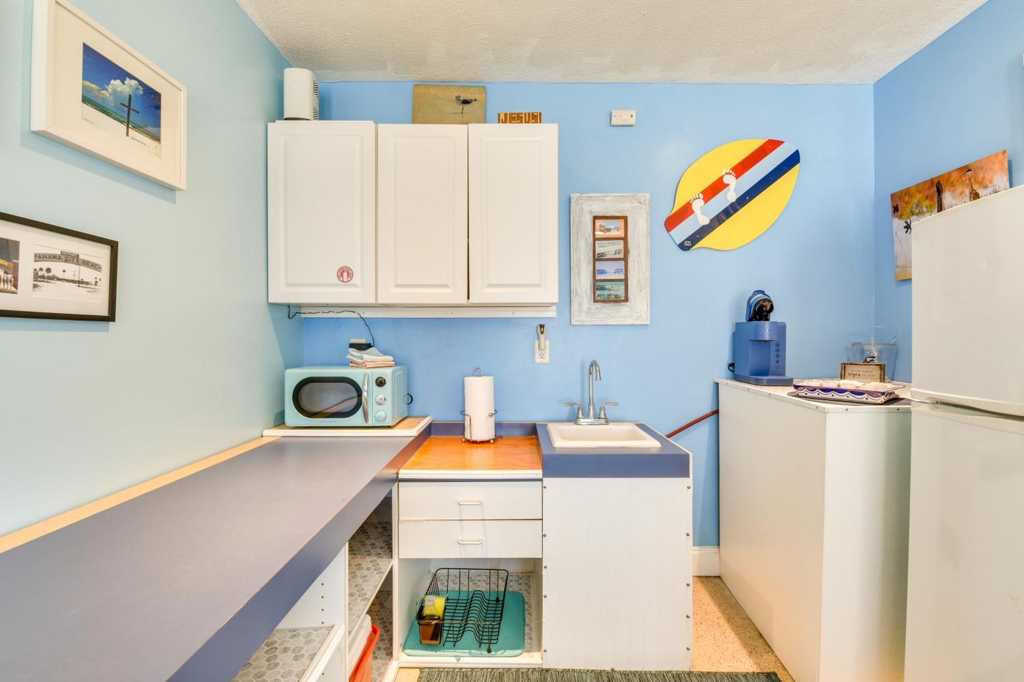 Pcb Studio With Private Patio Steps To Beach! Панама Сити Бийч Екстериор снимка