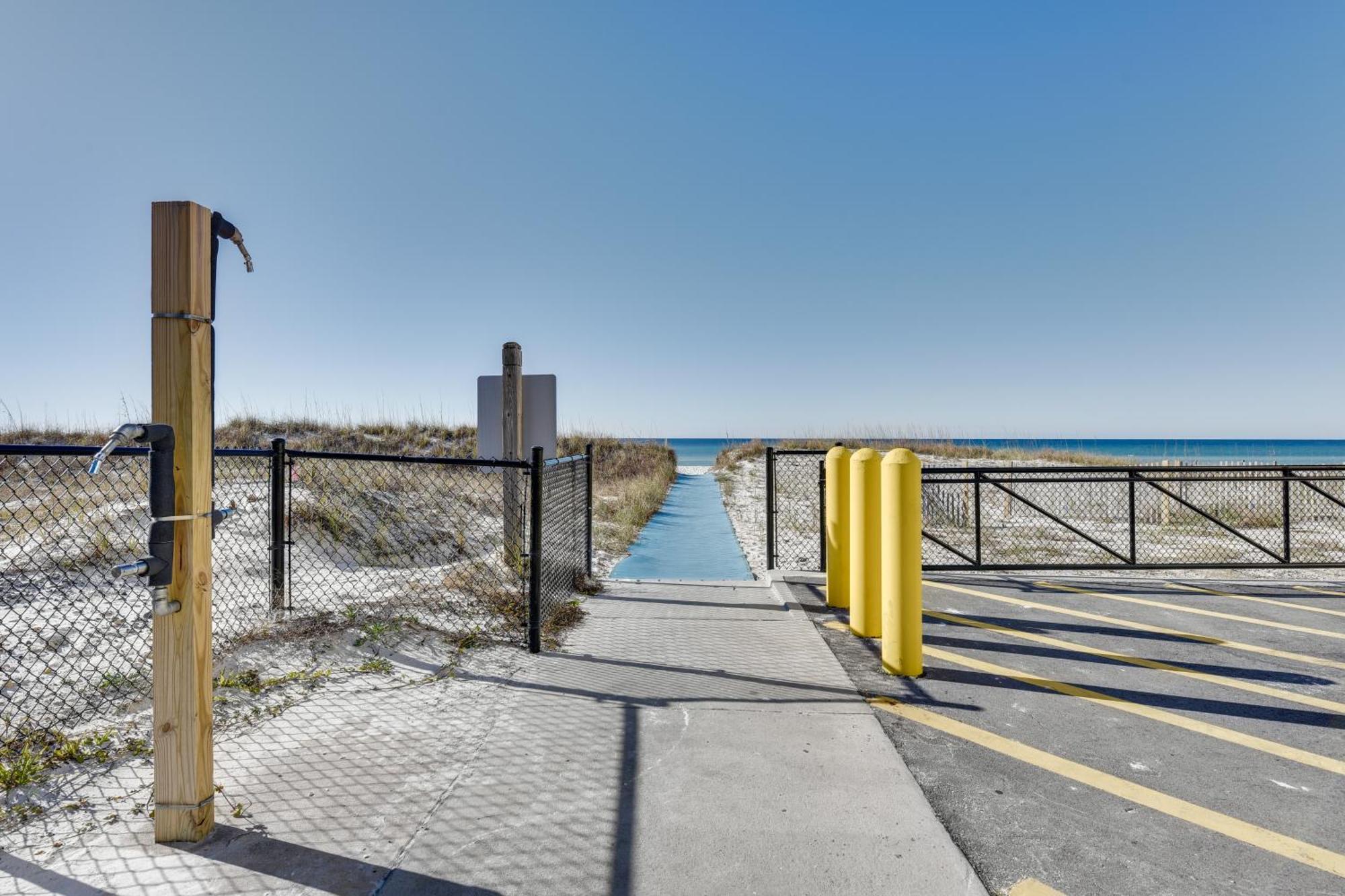 Pcb Studio With Private Patio Steps To Beach! Панама Сити Бийч Екстериор снимка
