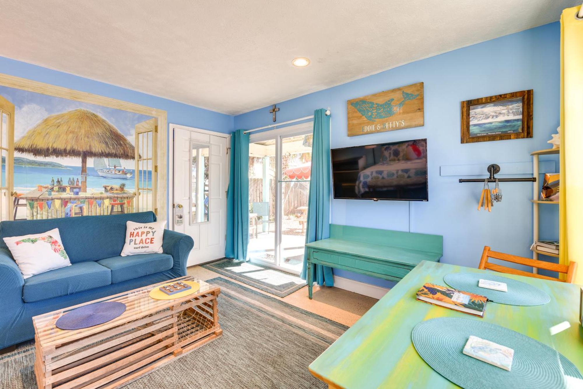 Pcb Studio With Private Patio Steps To Beach! Панама Сити Бийч Екстериор снимка
